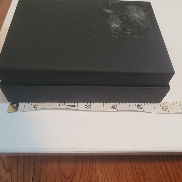 CHANEL wallet small box only black luxury SLG small leather good cardboard 5.75" - Picture 7 of 7